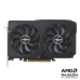 Placa Gráfica Asus Dual RX 7600 8GB GDDR6, 2 Ventoinhas, PCI Express 4.0 e HDMI 2.1