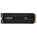SSD Crucial T705 2TB PCIe Gen5 NVMe M.2 c/ heatsink - Velocidade Extrema para Jogos e Aplicações
