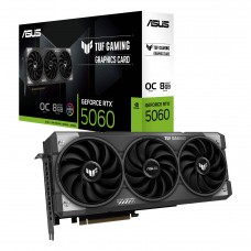Placa Gráfica Asus RTX 5060 TUF Gaming OC 8GB, 2677MHz Boost, DLSS 4 Placa Gráfica Asus RTX 5060 TUF Gaming OC 8GB, 2677MHz Boost, DLSS 4