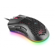 Rato MARS GAMING MMEX - 32000 DPI, USB, 7 Botões, Gaming, Preto