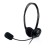 Auscultadores EWENT USB EW3568 - USB, Microfone, Supra-aural, Binaural, Preto