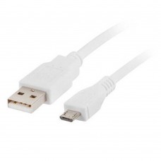 Cabo USB OEM USB-A <-> USB-Bmicro 1m - Branco