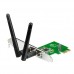 Placa de Rede Asus PCE-N15 PCIe Wi-Fi 4 (802.11n) 300Mbps Placa de Rede Asus PCE-N15 PCIe Wi-Fi 4 (802.11n) 300Mbps