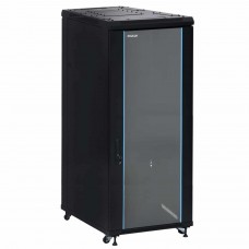 Armário Rack Phasak PRO 42U 800x800 - Preto, Desmontado, com Rodízios