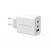 Carregador Conceptronic ALTHEA12W: 65W, Triplo USB, Carregamento Rápido, GaN