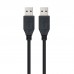 Cabo USB NanoCable 10.01.1003-BK 3m, USB A, USB 3.2 Gen 1, Preto
