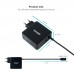 Adaptador TooQ TQLC-USBC65PD, 65W, USB-C, Universal, Preto
