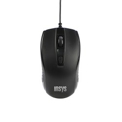 Rato INSYS KY2-M342, USB, 3200 DPI e 4 Botões