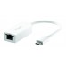 Adaptador de Rede D-Link DUB-E250 USB-C, Gigabit Ethernet, Branco