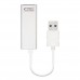 Placa NanoCable 10.03.0401: Adaptador USB 3.0 para RJ45 Gigabit Ethernet, 15cm, RTL8153