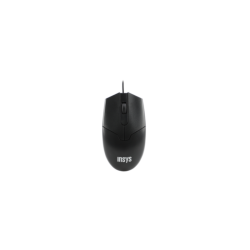 Rato INSYS MT1-M389 Preto - 1000 DPI, USB, 3 Botões e 1.8m Cabo