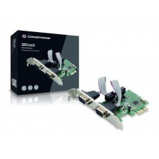 Placa Conceptronic SRC01G: PCIe, 2x RS-232, 2,5 Gbit/s, Interna Placa Conceptronic SRC01G: PCIe, 2x RS-232, 2,5 Gbit/s, Interna