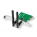 Placa de Rede TP-Link TL-WN881ND PCIe, 300 Mbps, Wi-Fi 4, Antena Externa