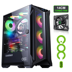 Caixa Gamemax Brufen C1 ATX, Vidro Temperado, aRGB, COC, 2xUSB3.0
