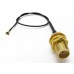 Cabo OEM CB-PIGTAILSMA: Pigtail Wi-Fi MHF-RP-SMA Dual Band, 25cm, Preto Cabo OEM CB-PIGTAILSMA: Pigtail Wi-Fi MHF-RP-SMA Dual Band, 25cm, Preto