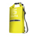 Mala Trust Palma, Impermeável 15L, Amarela, PVC, Fivela de Clique