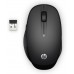 Rato HP Dual Mode 300 Wireless + Bluetooth, ambidestro, 3600 DPI, preto