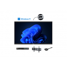 Kit Monitor 65p Traulux Interativo + Dongle USB + OPS W11Pro