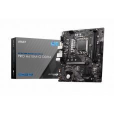 Motherboard MSI PRO H610M-G DDR5 Skt1700, Intel H610, DDR5, Micro ATX