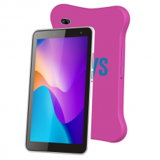 Tablet INSYS PR3-T704 7p, Android 11 Go, 2GB RAM, 32GB, Capa Rosa
