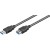 Cabo USB Ewent EC1008 USB 3.0 (3.1 Gen 1) 1.8m USB A Macho/Fêmea Preto