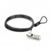 Cadeado Anti-Roubo Ewent EW1243: 1,5m, Aço Inoxidável, Preto, Fecho com Chave Cadeado Anti-Roubo Ewent EW1243: 1,5m, Aço Inoxidável, Preto, Fecho com Chave