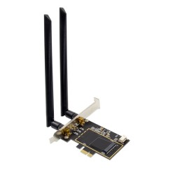 Adaptador OEM miniPCIe para PCIe + 2 Antenas - PCIE-MPCIE Adaptador OEM miniPCIe para PCIe + 2 Antenas - PCIE-MPCIE