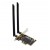 Adaptador OEM miniPCIe para PCIe + 2 Antenas - PCIE-MPCIE