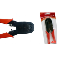 Alicate de Redes OEM TD017: RJ10, RJ11, RJ12, RJ45, Corte e Crimpagem