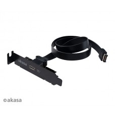Bracket Akasa USB-C 3.2 Gen2 para Header USB-C Bracket Akasa USB-C 3.2 Gen2 para Header USB-C