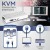 Switch KVM Trendnet TK-407K: 4 Portas, VGA, USB, 2048x1536 Switch KVM Trendnet TK-407K: 4 Portas, VGA, USB, 2048x1536
