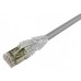 Cabo de Rede OEM Cat.6A S/FTP 0.25m Cinza - Conectividade Gigabit, AWG26/7