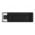 Pen USB Kingston DataTraveler 70 32GB USB-C, USB 3.2, Tampa, Preto