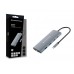 Docking USB-C Conceptronic 9-em-1 com HDMI, Ethernet, USB 3.0 e Leitor de Cartões