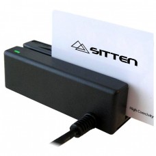 Leitor de Cartões Sitten POS2034 USB Preto - 3 Pistas, Bi-direcional Leitor de Cartões Sitten POS2034 USB Preto - 3 Pistas, Bi-direcional
