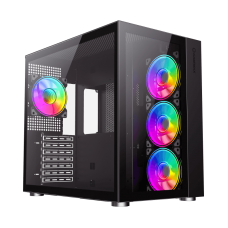 Caixa Gamemax Infinity ATX, Design Modular, Vidro Temperado, aRGB