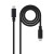 Cabo USB-C NanoCable 10.01.2301 1m USB 2.0 Macho/Macho Preto