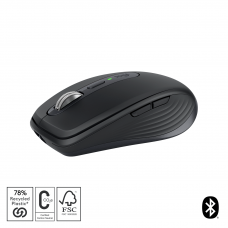 Rato Logitech MX Anywhere 3S Wireless Laser, 8000 DPI, Bluetooth/RF, Grafite, p/ Escritório Rato Logitech MX Anywhere 3S Wireless Laser, 8000 DPI, Bluetooth/RF, Grafite, p/ Escritório