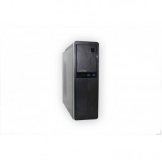 Caixa Coolbox T300 Slim Micro ATX SFF, 2x USB 3.0, 80mm Ventoinha, Leitor Cartões