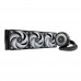 Arctic Liquid Freezer III 360 A-RGB Preto: Refrigerador Líquido 360mm, Iluminação RGB, FDB