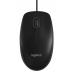 Rato Logitech B100 Óptico 800DPI USB Ambidestro para Escritório Rato Logitech B100 Óptico 800DPI USB Ambidestro para Escritório