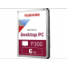 Disco Rígido Toshiba P300 6TB SATA III 5400RPM 3.5
