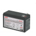 Bateria APC RBC2 para UPS, VRLA, Chumbo-Ácido, 1 unidade, Preto