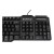 Teclado Unyka SCK-818A Smartcard USB Preto p/ Escritório c/ Leitor de Cartões