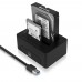 Docking Station Ewent EW7014: HDD/SSD, SATA III, USB 3.2 Gen 1, 2.5/3.5