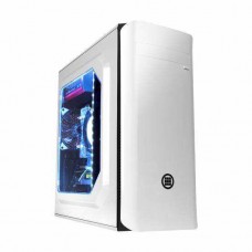 Caixa Flex.OEM SH9-5910 ATX Sem Fonte, Design Moderno e Branco