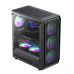 Caixa Gamemax Forge AB ATX, 2xUSB, 1xType-C, s/PSU