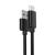 Cabo USB EWENT EC1033 1m USB-A para USB-C 2.0 480 Mbps Preto