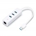 Hub USB TP-Link UE330, 3x USB 3.0, Gigabit Ethernet e Plug and Play