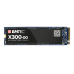 SSD EMTEC X300 Power Pro 128GB M.2 NVMe Gen3 x4, Leitura 1500MB/s, 3D NAND